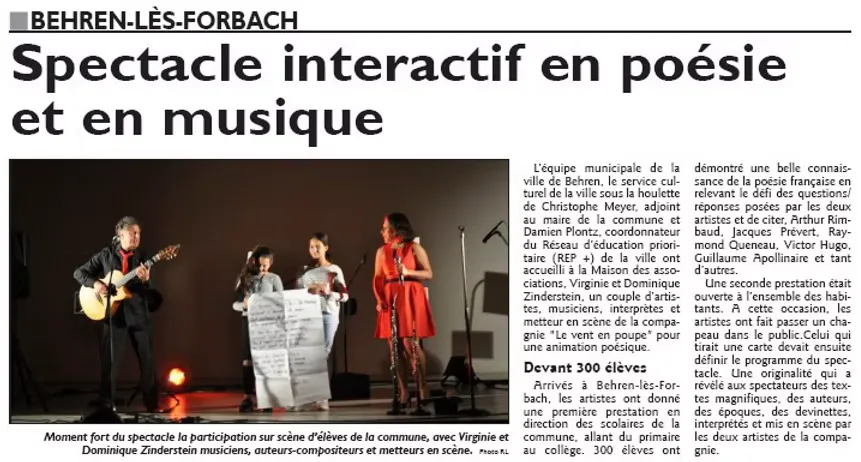 Article presse